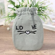 하트캣 보온 물주머니(250ml) (그린), 상세페이지 참조