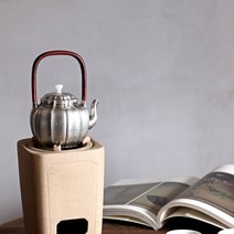 앤틱 핸드메이드 은다관 주전자 다도 다기 차 우리기 은탕관, B타입-400ml, 단일사이즈