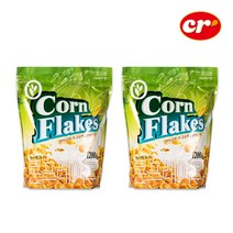 [씨알로] 대용량 지퍼백 시리얼세트, 콘프레이크 1.2kg*2EA, 2개