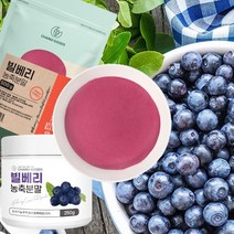 오스트리아산 고농축 빌베리분말 250g(통제품) 500g(팩제품) 눈건강 안토시아닌