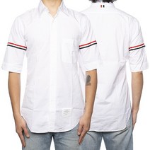 톰브라운 명품톰브라운 22FW 암밴드 포플린 반팔 셔츠 MWS242A mws242a 0311 3100