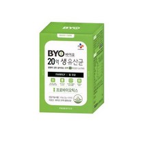 CJ BYO 바이오 20억 생유산균 프로바이오틱스 1.5g x 30포, 1개
