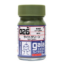 GN33026/ 가이아노츠 [026] 라이트 그린 (15ml) 건담 프라모델 도료