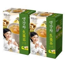 [담터] 생강차플러스50T x2개 총100T, 15g, 50개입, 2개