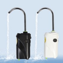 USB 충전식 스마트 취수기 기포기 LED조명등 2021년형, 블랙