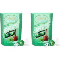 Lindt 린트 민트 초콜릿 16볼 200g 2개