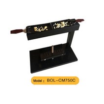 치즈기계 치즈녹이는기계 치즈퐁듀기계 치즈 핫멜트 머신 전기 라클렛 조절 가능한 스위스 접시 급속 가열 로스트, 1.110V  BOL-CM750C