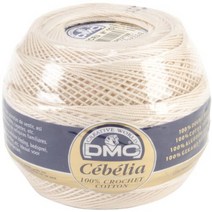 DMC Cebelia Crochet Cotton Ecru Size 10 Ecru, 1