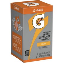 게토레이 썰스트 퀜처 파우더 스틱 오렌지 맛 350g, 1개
