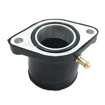 GHSHOP 흡기 매니폴드 파이프 직접 교체 설치 액세서리 예비 부품 내구성 있는 Professional JS250, 62mm, 검은색, 플라스틱