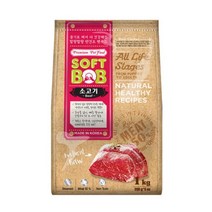 소프트밥 말랑한사료 강아지밥 소고기 1kg 멍멍이_230113EA, 쿠팡 본상품선택