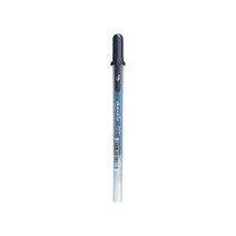 SAKURA 겔리롤 아쿠아 립 젤잉크펜 0.8mm, 블랙, 10개