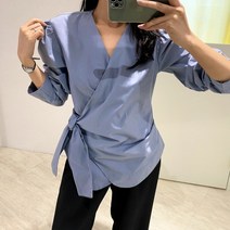 [아이슈즈] 가을 랩 블라우스 1087153