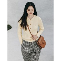 [빈폴ACC] (BE22D3M42C) 모카 새들백 Brick