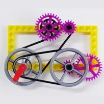 힘점작용점 축바퀴원리 힘전달 기어만들기 운동에너지 학교 과학키트