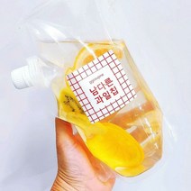 꼬숩네 과일 워터팩 건조과일칩 레몬칩 자몽칩 라임칩 키위칩, 레몬