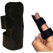 [손가락 보호대/서포터] 손가락보호대 손가락스프링손가락 새끼 손가락 약손가락 엄지 검지 손고정 보호대 농구 배구, 블랙