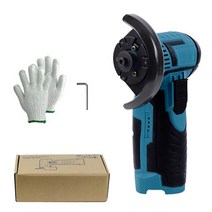 각도절단기 슬라이딩 스탠드 원래 상자 12v 브러시리스 앵글 그라인더 리튬 배터리 500w 500rpm 무선 미니 폴리싱 머신 다이아몬드 커팅 그라인더, 1pcs 블랙 호스트