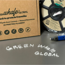 그린웨일글로벌 국산 친환경 필라멘트 유광 13색 1KG 1.75mm 3D프린터 3D펜 오늘출발, Greenwhale Orange