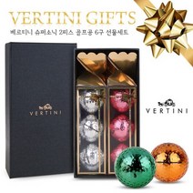 [베르티니] 프리미엄 선물세트 슈퍼소닉 골프공 6구, 선택완료, 블리스터하프_오렌지3구/옐로우3구