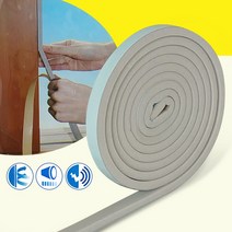 한솔 발포수지폼 문풍지 15mmX3M 틈새 차단 외풍 방풍, 3개