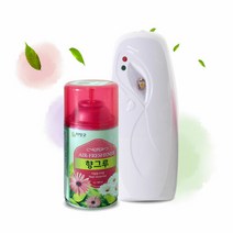 브랜드없음 [리빙굿] 자동분사기 방향제 본품 + 리필향, 자동분사기+숲속향