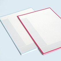 이글바인더 B5 노트패드 떡제본 6공 루즈링제본 노트필기 암기 무지 코넬 도트 2단 3단, 코넬 로즈핑크