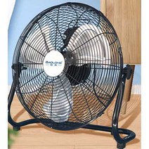 플로어 팬 업소용 낮은 50cm 선풍기 냉각, 14인치 실버(바람의 세 기어)