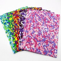셀프장판 붙이는 소프트콘크리트 타일형 한지 대리석무늬 장판두꺼운 DIY EVA 폼 시트 종이 팩 1mm 수제, 01 다색