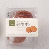 올가홀푸드 우리밀 약과, 180g, 10개