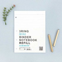 3공 미니 바인더 노트 리필지, 없음