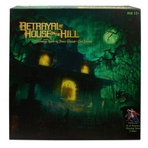 Hasbro Games 아발론 힐 비트레이얼 앳 더 하우스 온 더 힐 세컨드 에디션 협동 보드 게임 만 12세 이상 3-6인 플레이 으스스한 시나리오 50개