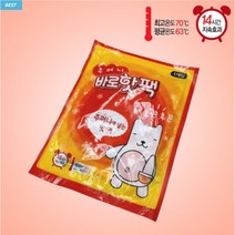 [팜텍] 바로 주머니핫팩(80g) 40개 손난로 핫팩, 400개