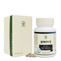 블랙마카 흑마늘 정 야관문 오미자 복분자 페루산 젤라틴화 마카뿌리 비타민B군 활력비타민 식약처인정 해썹, 블랙마카 60정