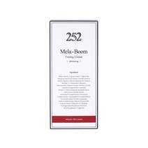 mela-boom toing cream 알부틴 5%크림 멜라-붐 토닝 크림 저녁에 얼굴과 전신에 바르는 알부틴 성분의 미백 화이트닝