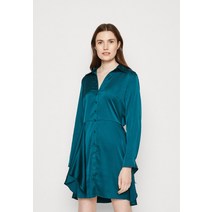게스 ES LS ALYA - 셔츠 드레스 regal teal 원피스 [독일]