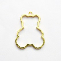 레진아트/프레임악세사리/곰돌이/금색(특가)