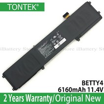 노트북 배터리 정품 betty4 razer 블레이드 14 2015 2017 2016 v2 rz09 01952e72 re09 0195 70wh 11 4v, 없음