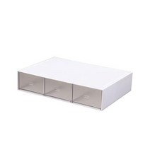 Beavorty 1pc 책상 정리함 테이블 파일 홀더 데스크 파일링 트레이 책상 트레이 사무실 수납 서랍 사무실 액세서리 화장품 진열함 화장품 정리함 서랍함, Picture 1, 22.7*16.5cm