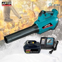 주피터 18V 대포 송풍기 풀세트 / 주피터 6.0Ah 1개 + 주피터 충전기 / JDP-18P 낙엽청소 제설작업 블로어 브로아
