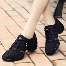 Modern Fashion 여성 댄스화 라인댄스화 라인댄스신발 사계절 운동화, 245, 블랙골드
