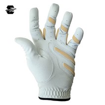 몽키그립 파워패드 합피 정타 깨백 잘치는 미끄럼방지 기능성 골프장갑 남성 여성 왼손, 화이트, 1개