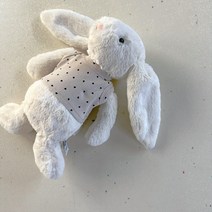 젤리캣조끼 젤리캣옷 애착인형 젤리캣버니 인형옷, 베이지(블랙하트)