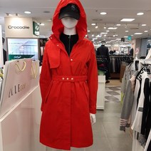 엘르골프 솔리드 방수형 긴기장비옷 6h-22901820, 레드