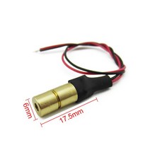 수평 전자 디지털 레이저 레이져 스마트 거리 수평기 줄자 공구 산업용650nm 5mW 3V 5V 빨간색 레이저 포인, 02 6mm 17.5mm_01 3-5V