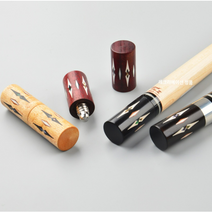 기타 당구큐 원목 우드 조인트캡 10산 레디얼 웨이비 조인트, 레디얼 조인트 (네팔 소엽백단향)