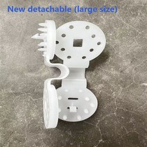 플라스틱 차양 그물 클립 그로밋 울타리 설치 후크 정원 도구 온실 그늘 천 고정 클램프 2-100 개, 05 Style 5_03 20Pcs