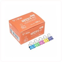 바이하츠 칼라 바인더클립(슈파크립) 미니 [PKBC-MINI] 1개