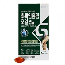뉴질랜드 초록입홍합 오일 30캡슐 1세트