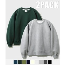 JEMUT [패키지] 올카 오버핏 스웨트셔츠 9종 2PACK KJMT2463 [Package] Orca Overfit Sweatshirt 2PACK KJMT2463